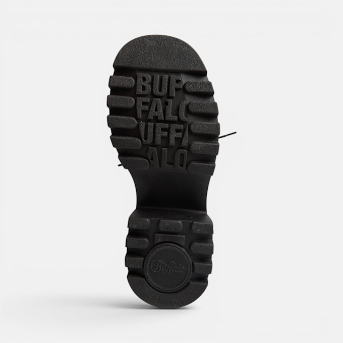 Buffalo LIVE LACE-UP LO - VEGAN NAPPA negro 104628 5