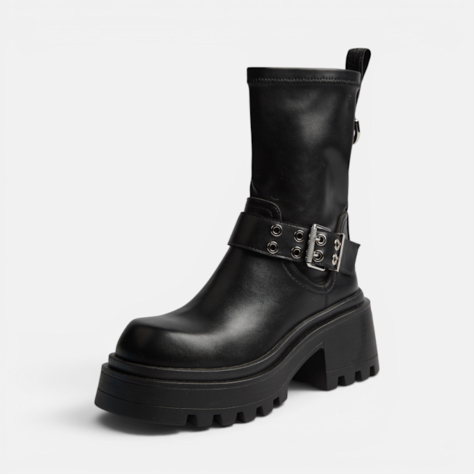 Buffalo LIV SOCK BOOT - VEGAN NAPPA schwarz 104625 2