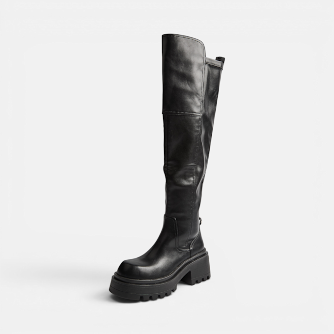 Buffalo Liv Overknee black 104624 2