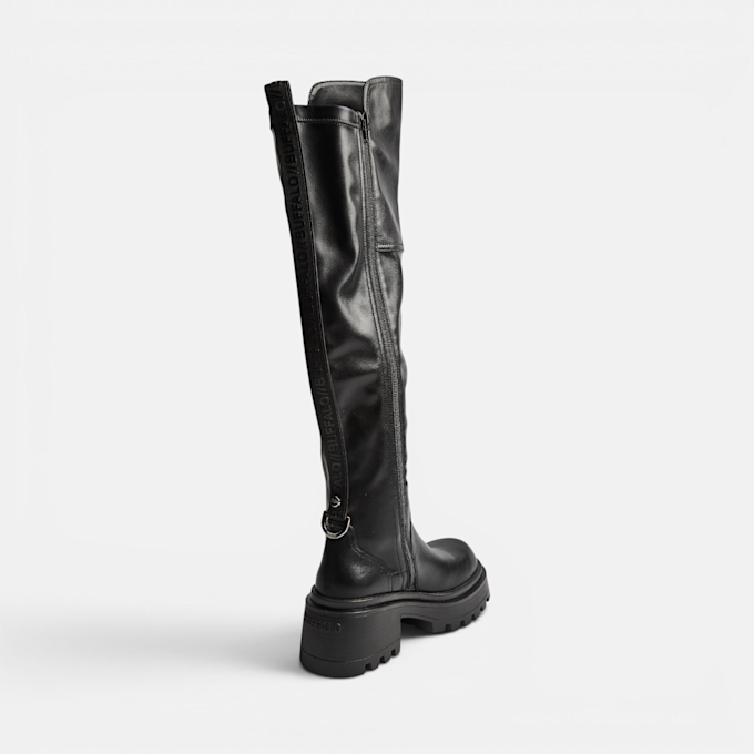 Buffalo Liv Overknee negro 104624 3