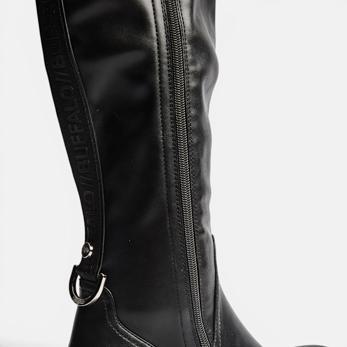 Buffalo Liv Overknee negro 104624 4