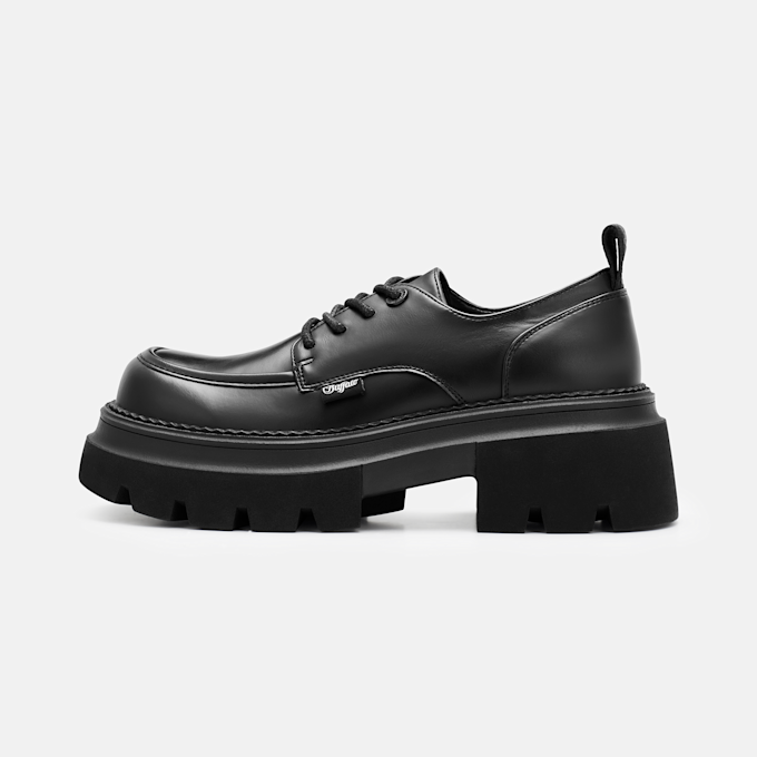 Buffalo MAVE LACE UP LO - VEGAN NAPPA Nero 104636 1