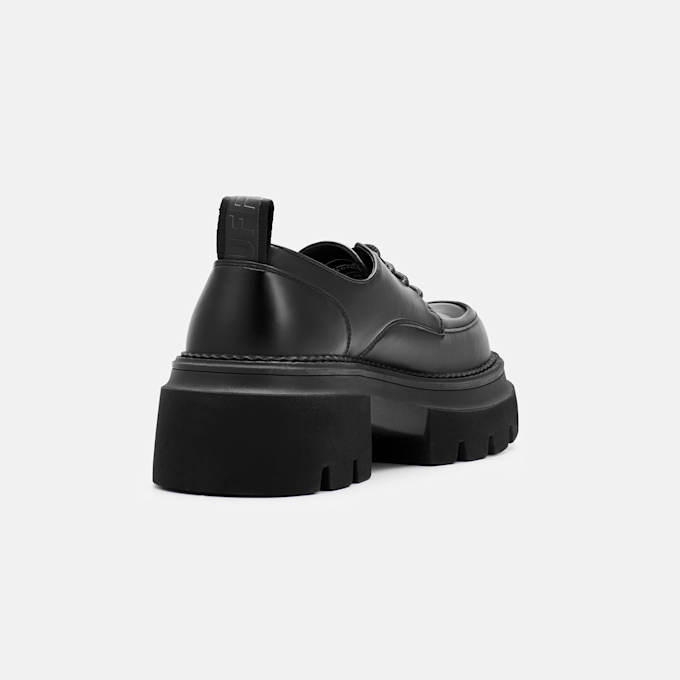 Buffalo MAVE LACE UP LO - VEGAN NAPPA black 104636 4