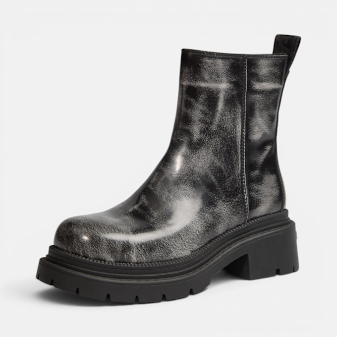 Buffalo CATHY ZIP MID - VEGAN NAPPA Grau 104641 2