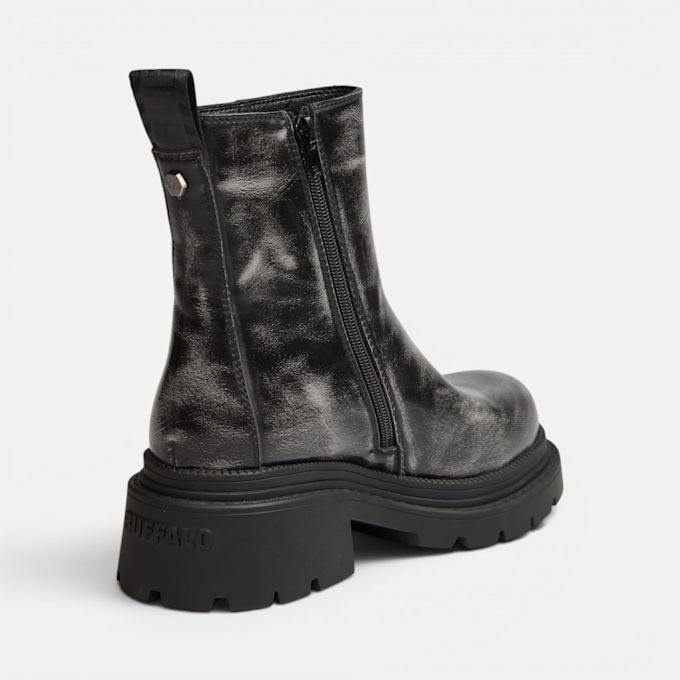 Buffalo CATHY ZIP MID - VEGAN NAPPA grey 104641 3