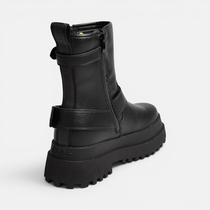 Buffalo PLUTO BIKER MID - VEGAN NAPPA Schwarz 104640 3