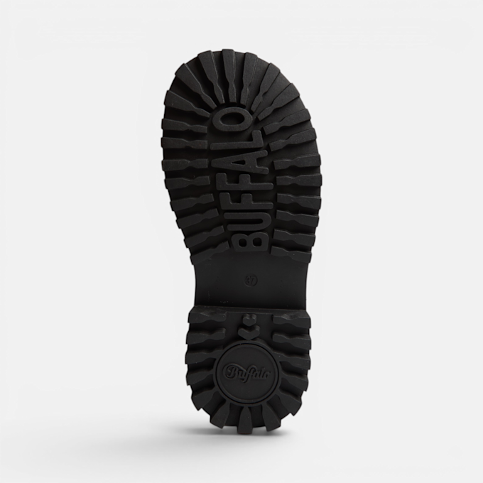 Buffalo PLUTO BIKER HI - VEGAN NAPPA noir 104648 5