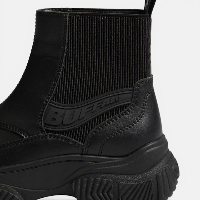 Buffalo DOOZER CHELSEA - VEGAN NAPPA negro 104682 4