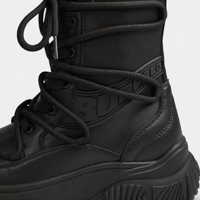 Buffalo DOOZER DOUBLE LACE - VEGAN NAPPA negro 104677 4