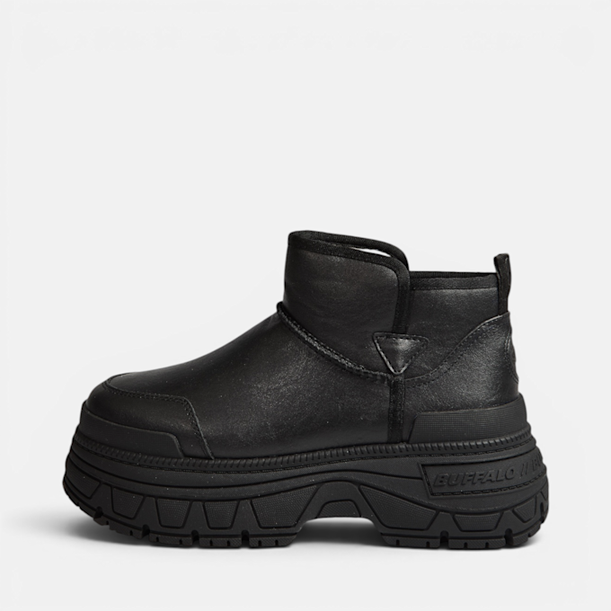 Buffalo FUSION SLIP ON LO WARM - VEGAN NAPPA nero 104684 1