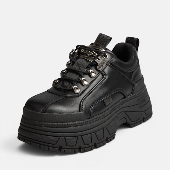 Buffalo FUSION PANEL HIKE LO - VEGAN NAPPA Schwarz 104679 2