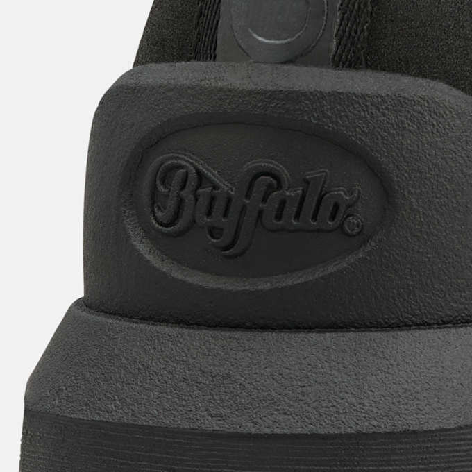 Buffalo OLYMPIA PULL ON HI WARM - VEGAN NUBUCK schwarz 104689 6