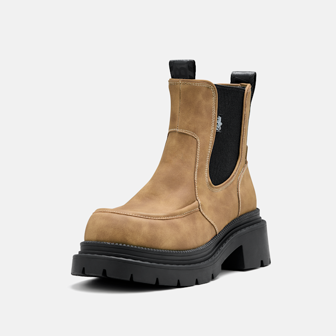 Buffalo JACK CHELSEA - VEGAN NUBUCK Beige 104701 3