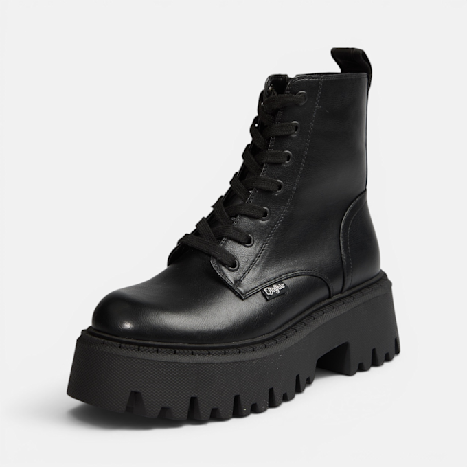 Buffalo Aspen Lace Up nero 104717 2