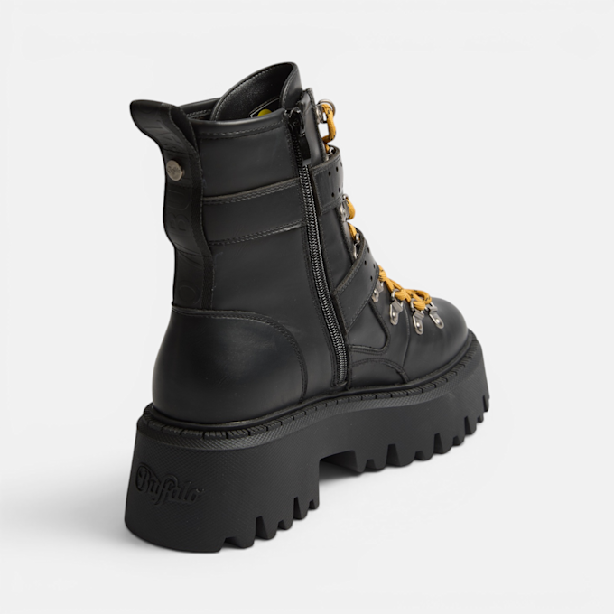 Buffalo ASPEN HIKE MID - VEGAN NAPPA black 104716 3