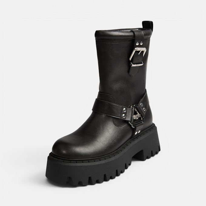 Buffalo ASPEN BIKER PULL ON - VEGAN NAPPA black 104722 2