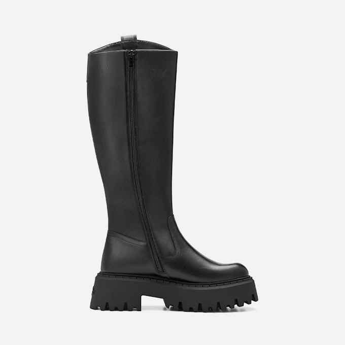Buffalo ASPEN RIDING BOOT HI - VEGAN NAPPA Schwarz 104723 2