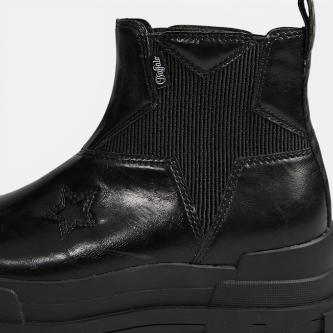 Buffalo ASPHA STAR CHELSEA - VEGAN NAPPA noir 104728 4