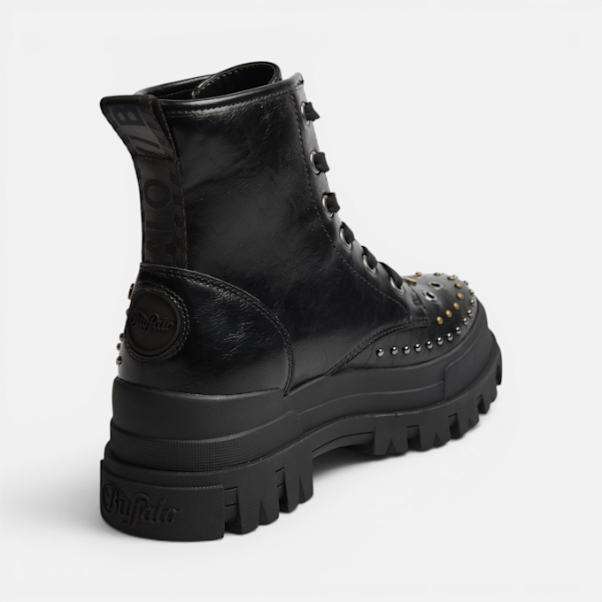Buffalo ASPHA RLD RIV - VEGAN NAPPA doré 104833 3