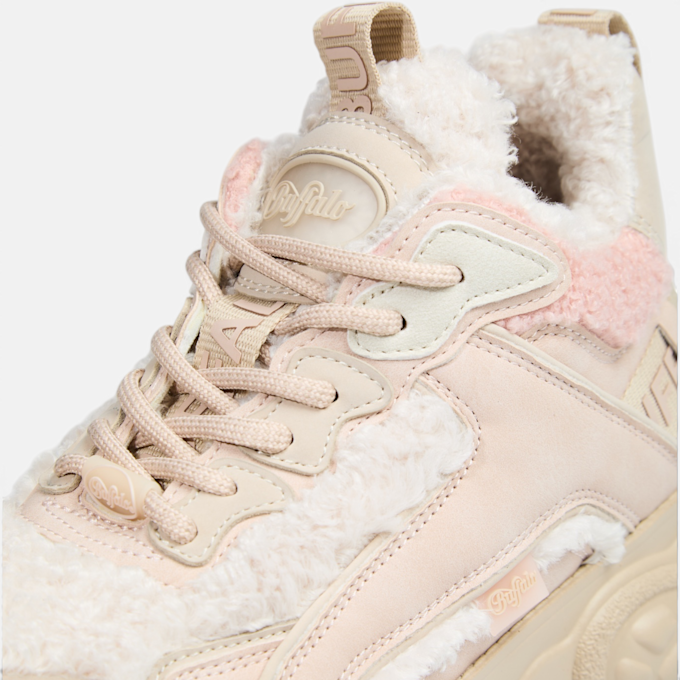 Buffalo CLD CHAI WARM - VEGAN NUBUCK/FUR Beige 104844 5