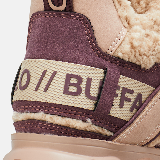 Buffalo CLD CHAI WARM - VEGAN NUBUCK/FUR beige 104850 6