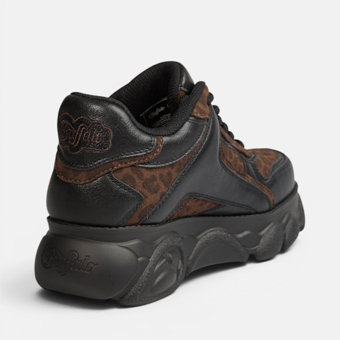 Buffalo CLD ECHO - VEGAN NAPPA/SUEDE schwarz 104852 3
