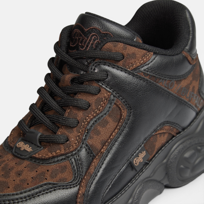 Buffalo CLD ECHO - VEGAN NAPPA/SUEDE schwarz 104852 5