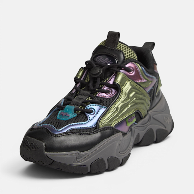 Buffalo PYRA ONE - VEGAN NAPPA/MESH Grün 104856 2