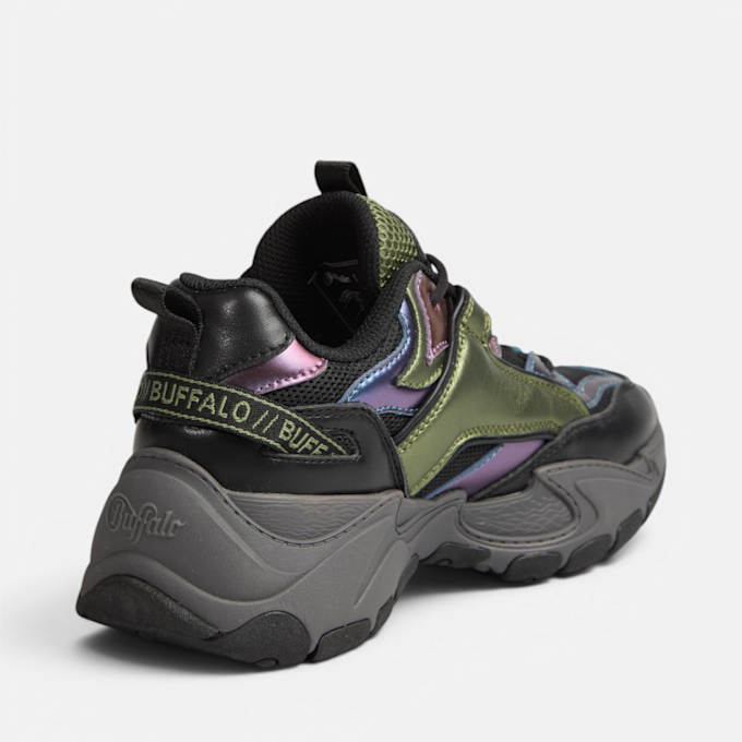 Buffalo PYRA ONE - VEGAN NAPPA/MESH verde 104856 3