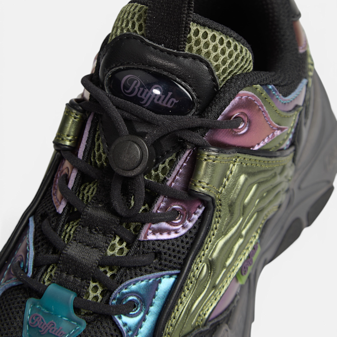 Buffalo PYRA ONE - VEGAN NAPPA/MESH Grün 104856 5