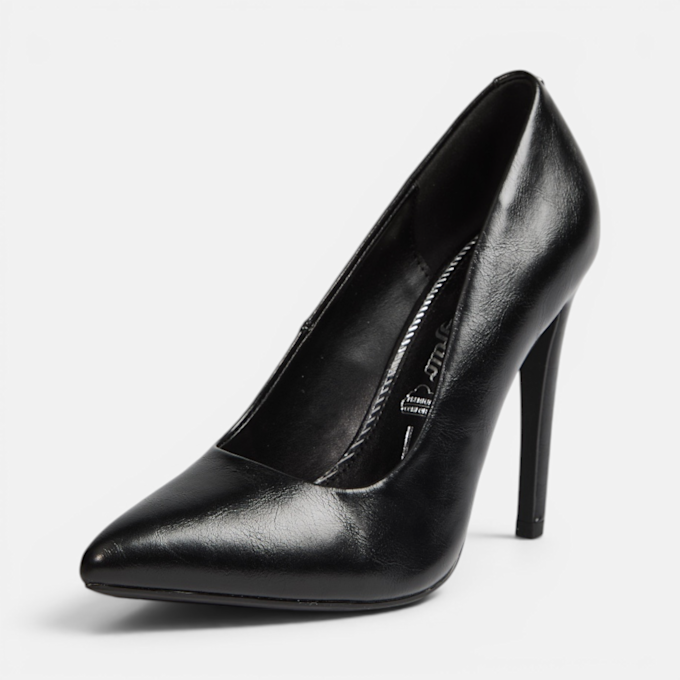 Buffalo SIENNA PUMP - VEGAN NAPPA nero 104881 2