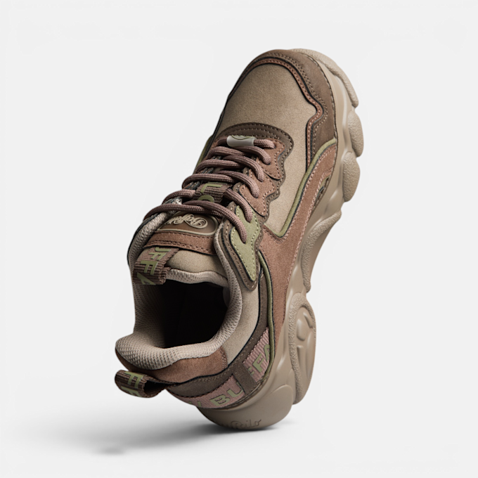 Buffalo CLD CHAI - VEGAN NUBUCK marrón 104904 4