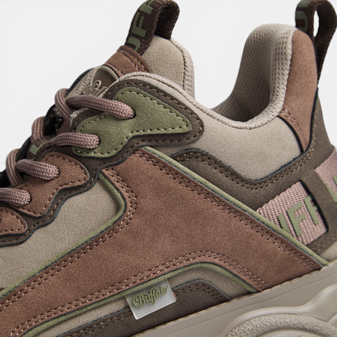 Buffalo CLD CHAI - VEGAN NUBUCK marrón 104904 5