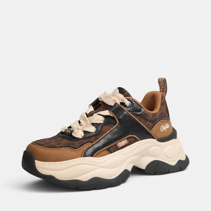 Buffalo JUMP ONE - VEGAN NUBUCK/SUEDE negro 104907 2