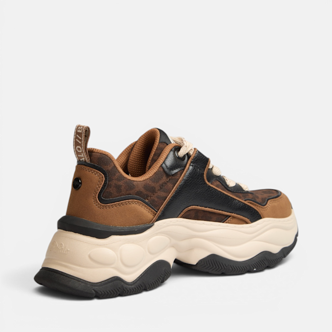 Buffalo JUMP ONE - VEGAN NUBUCK/SUEDE negro 104907 3