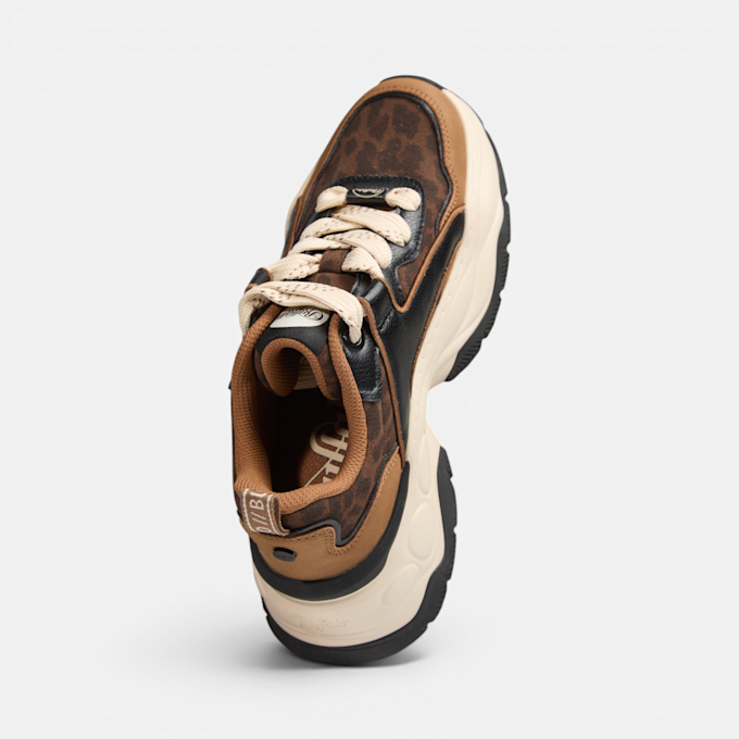 Buffalo JUMP ONE - VEGAN NUBUCK/SUEDE negro 104907 4