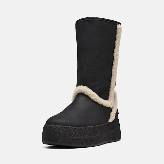 Buffalo JUKA FOLD BOOT WARM - VEGAN NAPPA noir 104916 3
