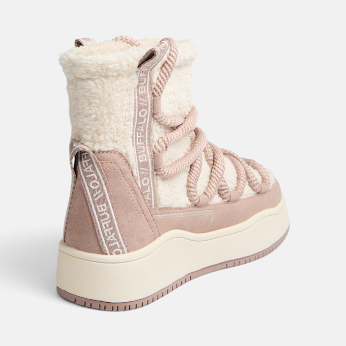 Buffalo ARIYA SNOW - VEGAN NUBUK beige 104921 3