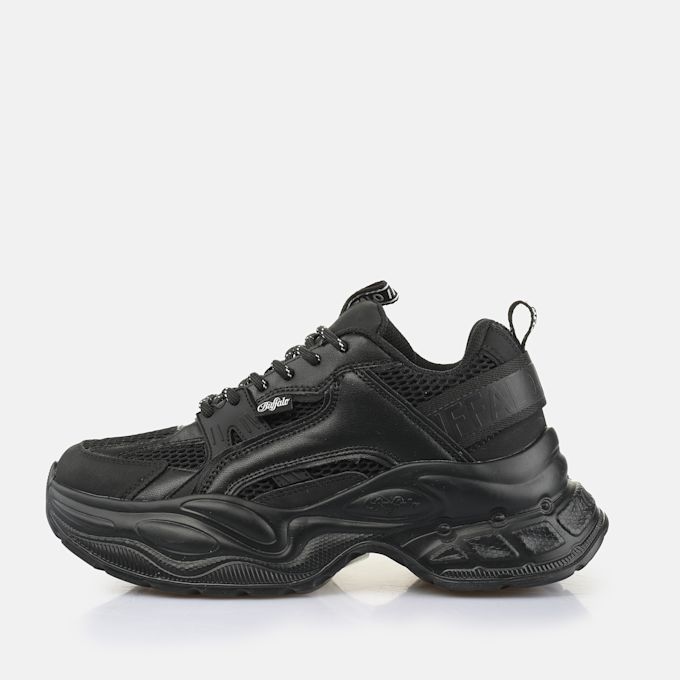 Buffalo YUNO BS - VEGAN NAPPA/MESH negro 104922 1