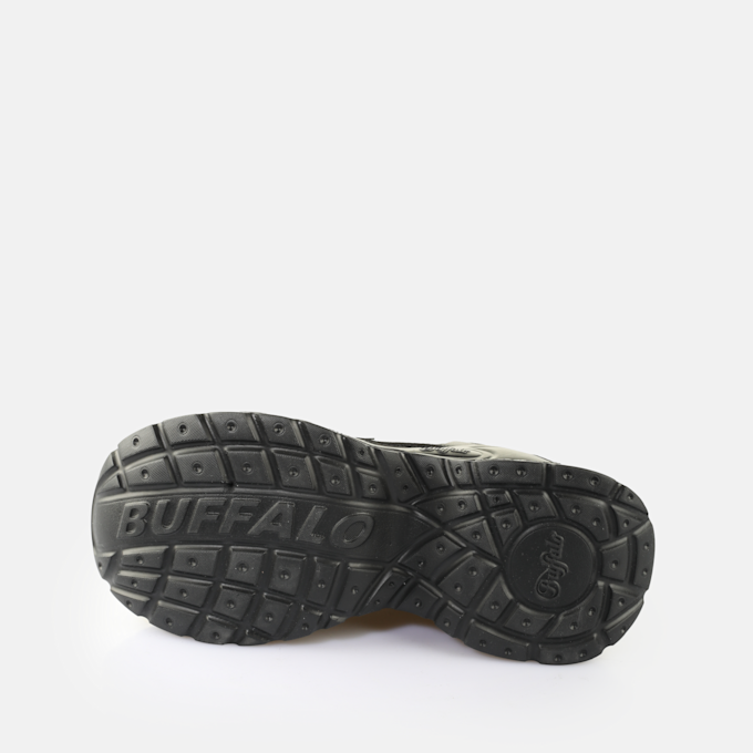 Buffalo YUNO BS - VEGAN NAPPA/MESH negro 104922 6