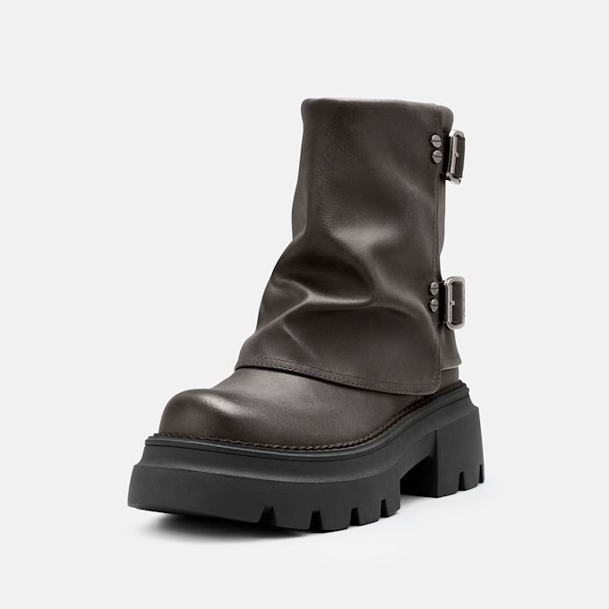 Buffalo MAVE FOLD MID  - VEGAN NAPPA Marrone 104923 3