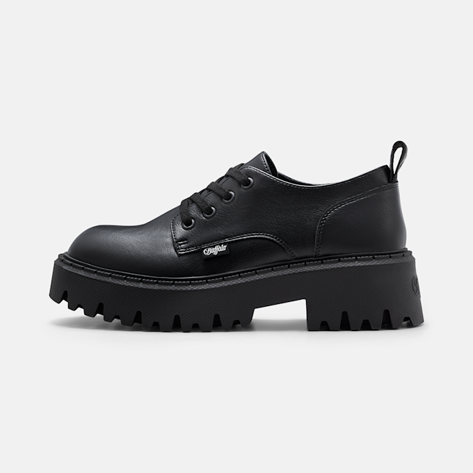 Buffalo ZANE LACE UP LO - VEGAN NAPPA Schwarz 105967 1