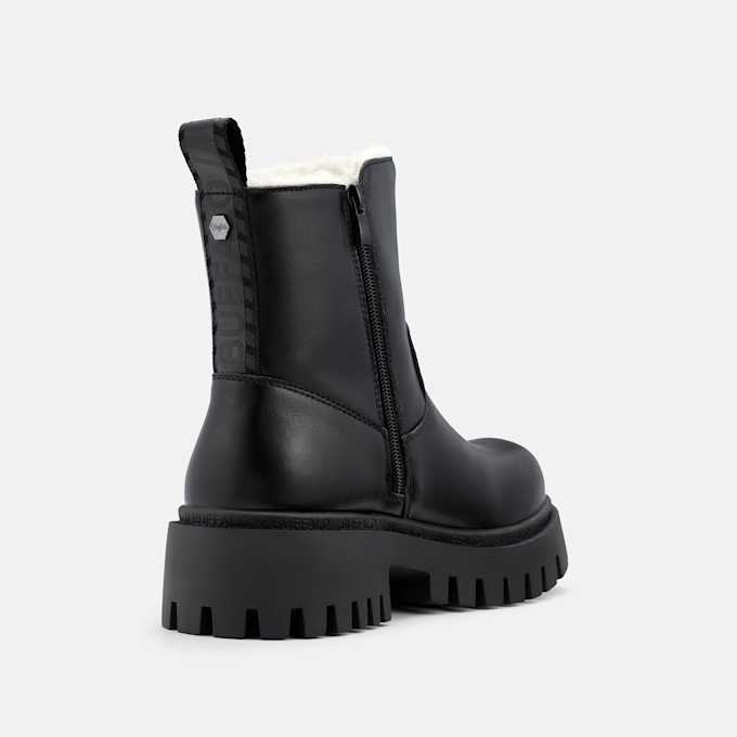 Buffalo ZANOS ZIP BOOT - VEGAN NAPPA black 105971 4
