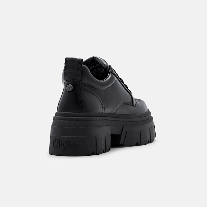 Buffalo ZARTO LACE UP LO - VEGAN NAPPA black 105980 4