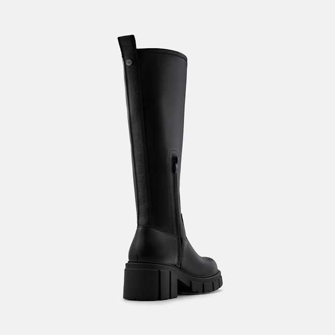 Buffalo ZORA STRETCH BOOT HI - VEGAN NAPPA Schwarz 106079 4