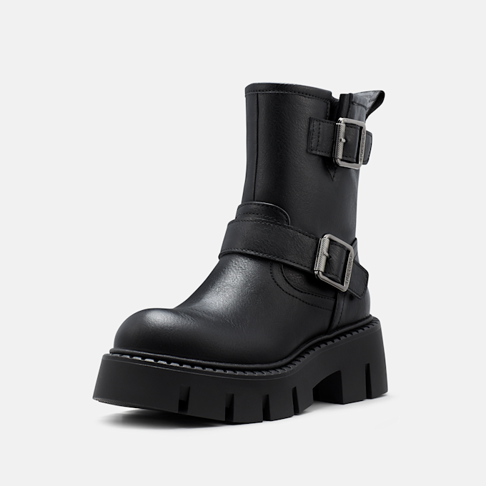 Buffalo ZELIA BIKER MID - VEGAN NAPPA black 106078 2