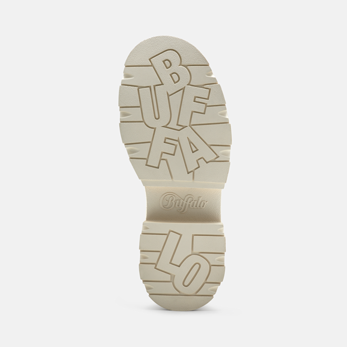 Buffalo ZARTO NC MID - VEGAN NUBUCK blanco 106085 6