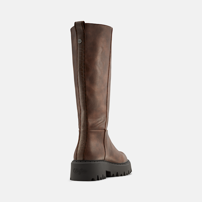Buffalo ZANE HILEG - VEGAN NAPPA marrón 106091 4