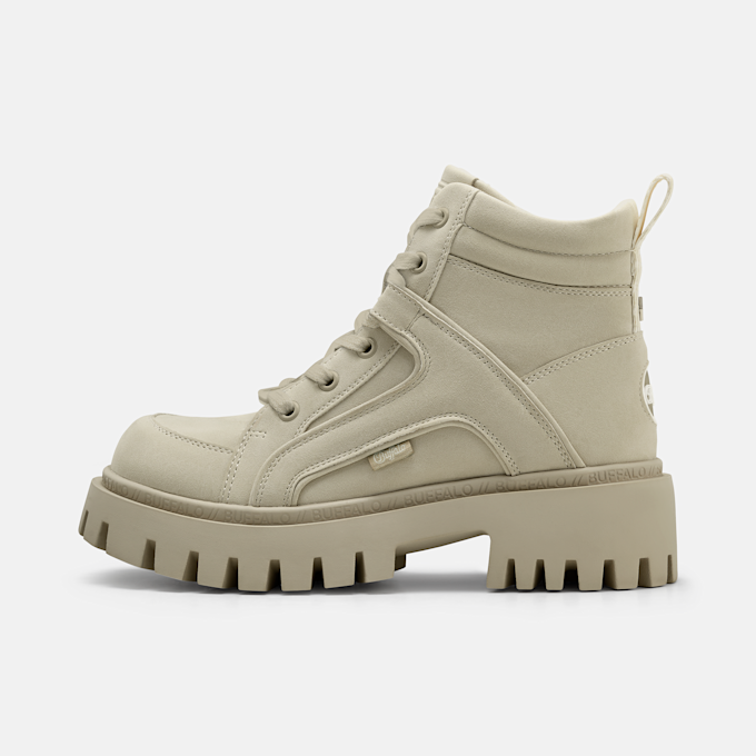 Buffalo ZANOS NC MID - VEGAN NUBUCK Beige 106087 1