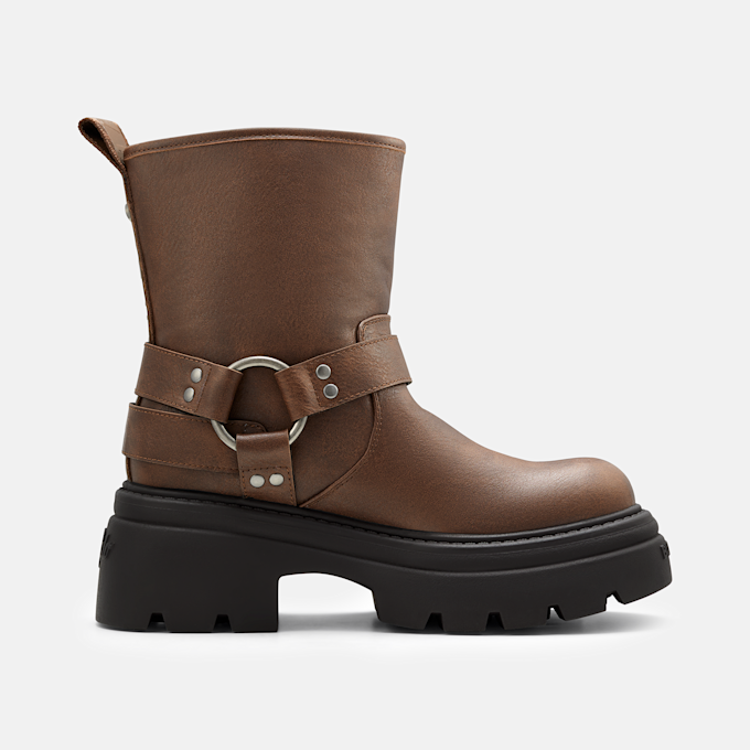 Buffalo ZAVEN BOOTIE BIKER - VEGAN NAPPA marrón 106097 3